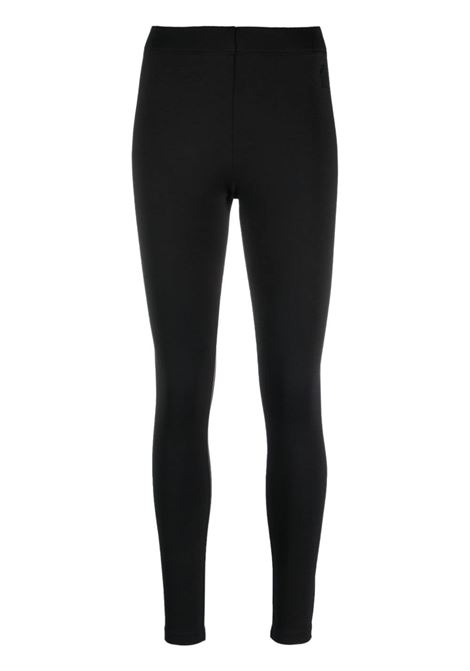 Leggings a vita alta in nero - donna MONCLER GRENOBLE | 8H00004899JO999